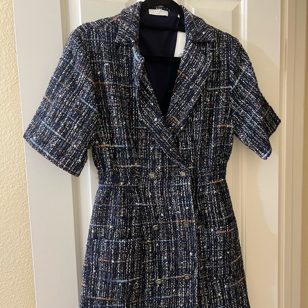 Sandro Tweed dress